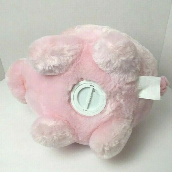 Jumbo Large Cute Plush PINK Piggy Bank 13" long 10 - Picture 5 of 6